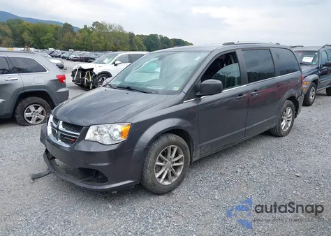 2019 Dodge Grand Caravan Sxt из США, поврежденный, VIN 2C4RDGCG6KR800288
